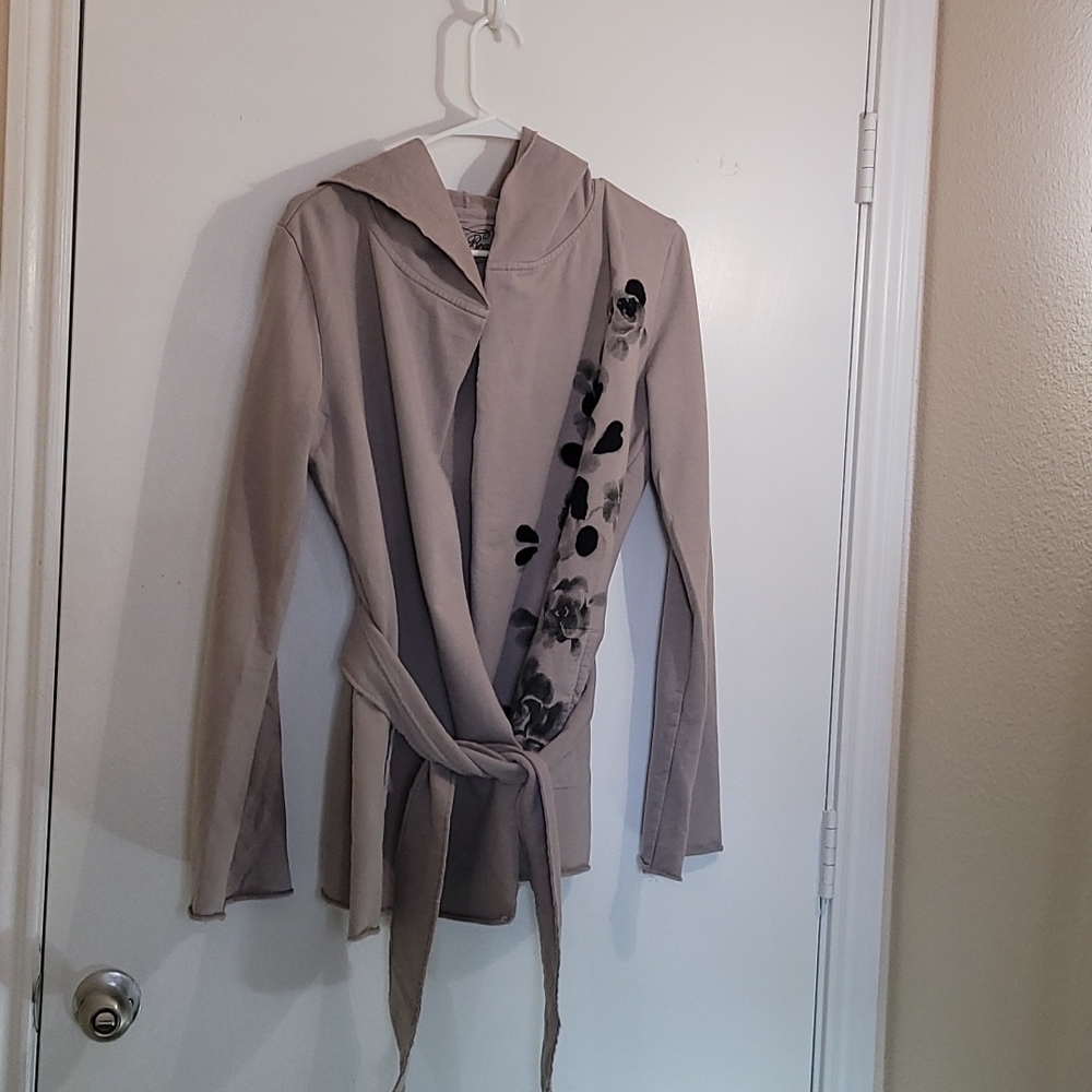 Lucky Brand Women's Hooded  Jacket Size Medium Tan